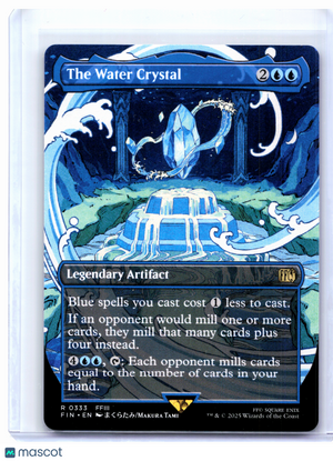 2025 Magic: TG—The Water Crystal (Borderless) #0333 FINAL FANTASY—Rare Nonfoil