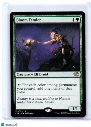 2022 Magic: The Gathering—Bloom Tender #138 Double Masters 2022—Rare Nonfoil