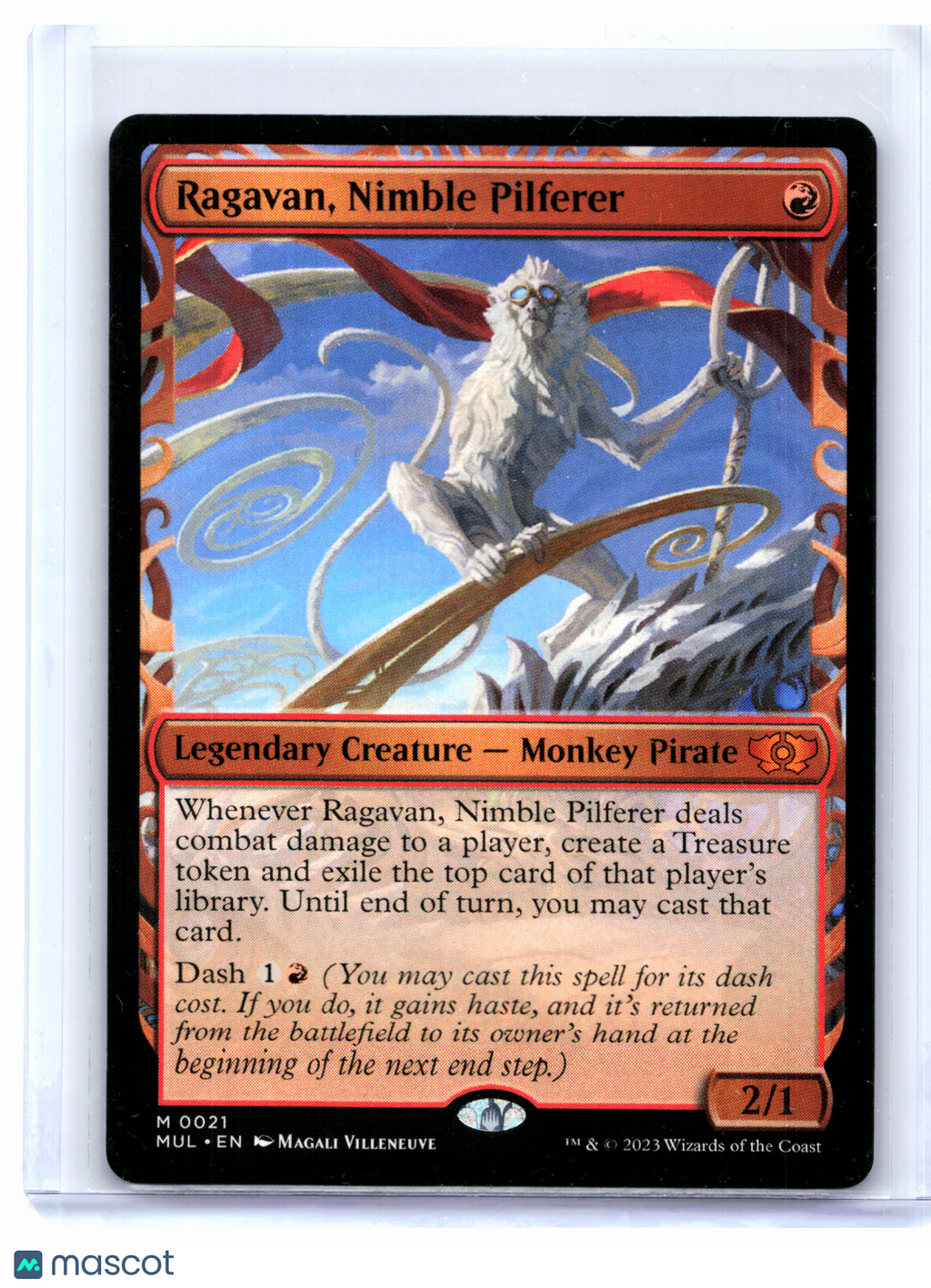 2023 Magic: TG—Ragavan, Nimble Pilferer #0021 Multiverse Legends—Mythic Nonfoil