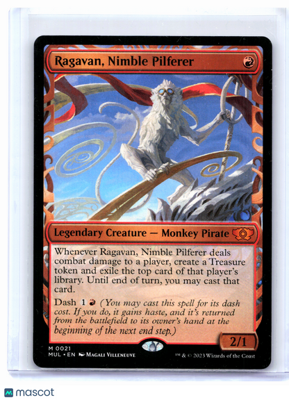 2023 Magic: TG—Ragavan, Nimble Pilferer #0021 Multiverse Legends—Mythic Nonfoil