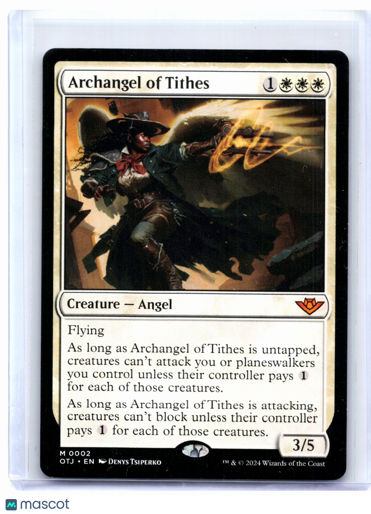 2024 Magic: TG—Archangel of Tithes #2 Outlaws of Thunder Junction—Mythic Nonfoil