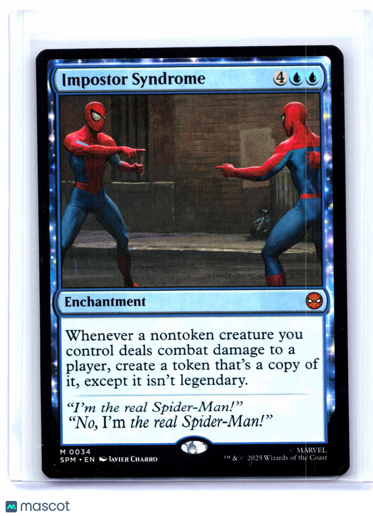 2025 Magic: TG—Impostor Syndrome #0034 Marvel's Spider-Man—Mythic Nonfoil