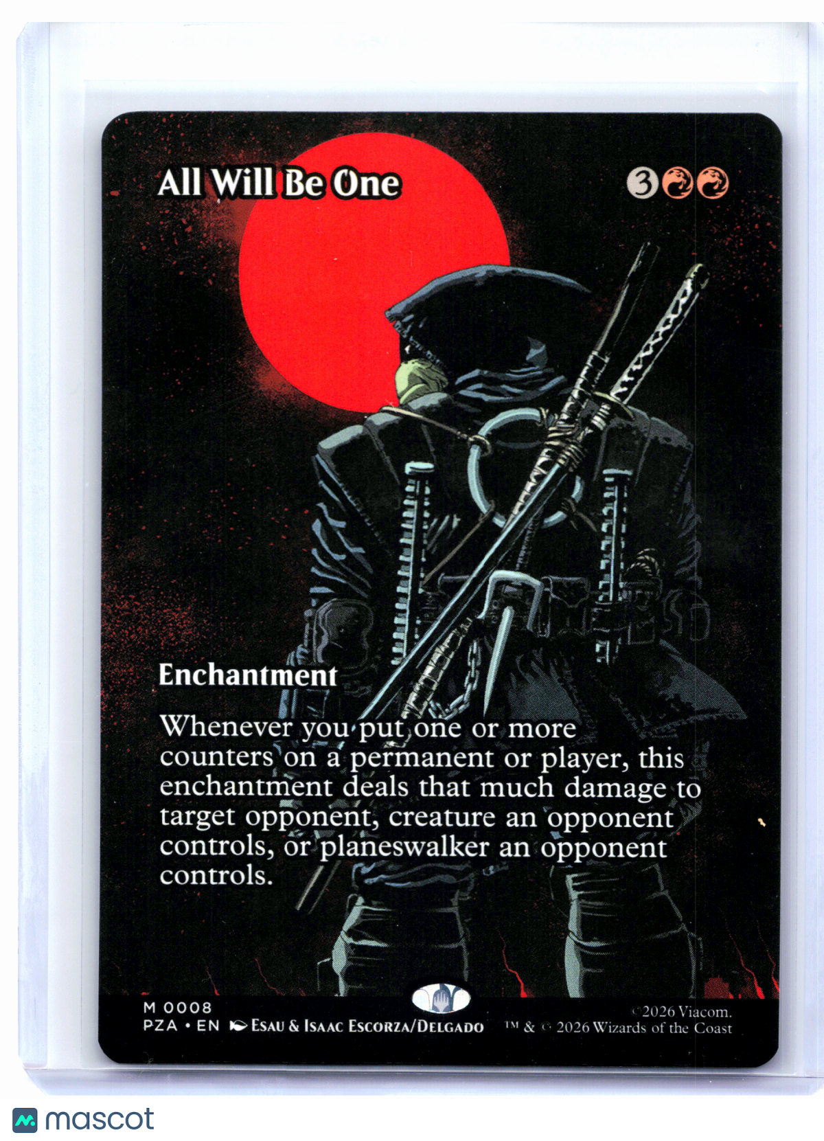 2026 Magic: The Gathering—All Will Be One (Borderless) #0008 PZA—Mythic Nonfoil