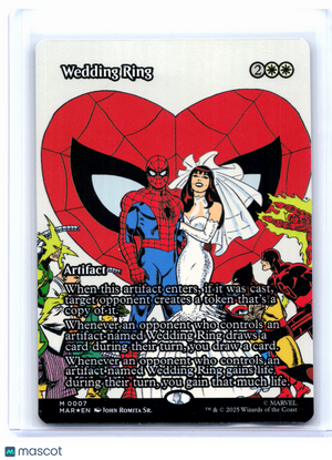 2025 Magic: TG—Wedding Ring (Borderless) #007 Marvel Source Material—Mythic Foil