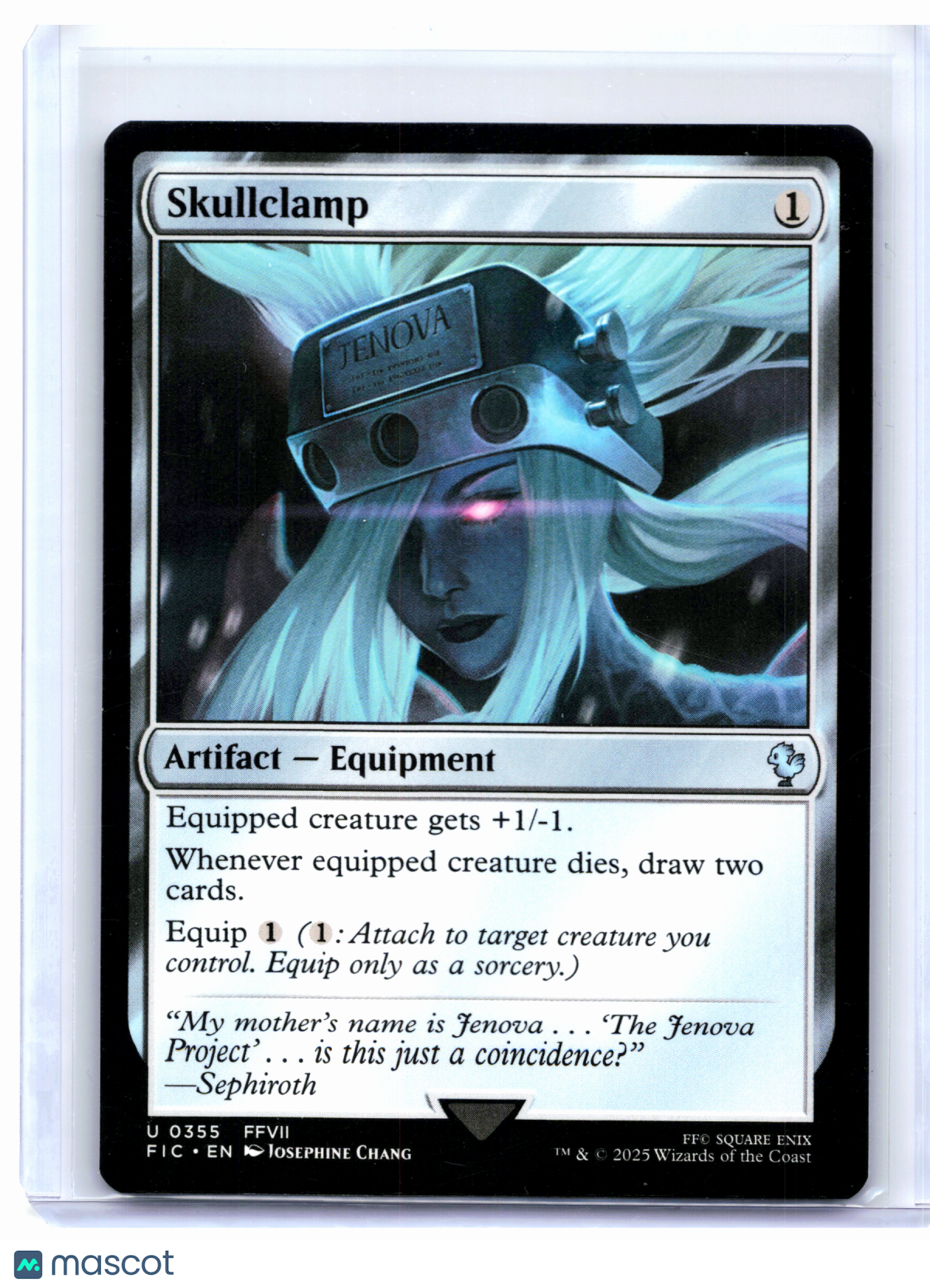 2025 Magic: TG—Skullclamp #0355 FINAL FANTASY Commander—Uncommon Nonfoil