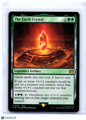 2025 Magic: The Gathering—The Earth Crystal #0184 FINAL FANTASY—Rare Nonfoil