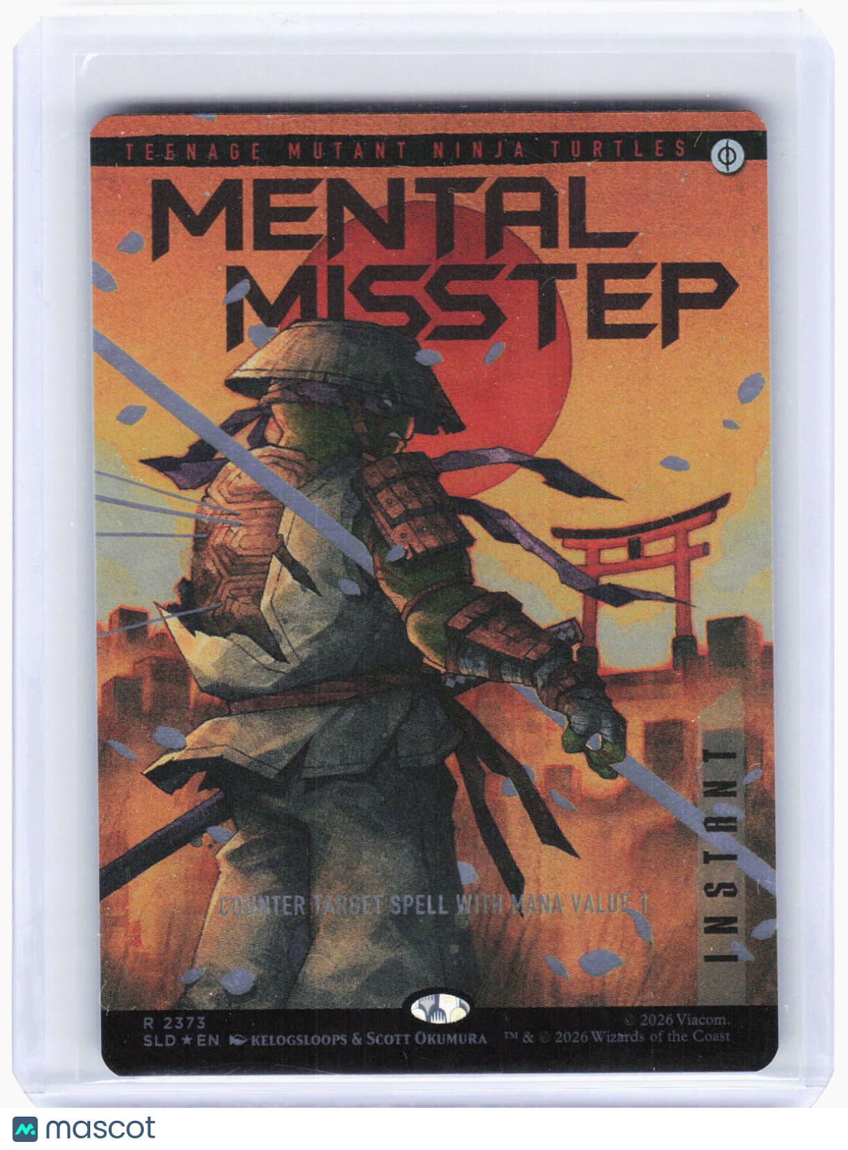 2024 Magic: The Gathering—Mental Misstep #2373 Secret Lair Drop Series—Rare Foil