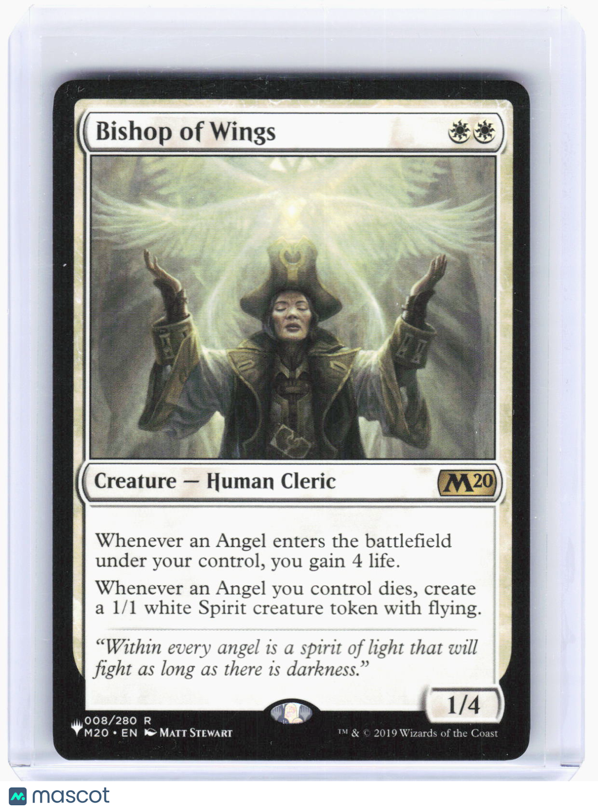 2020 Magic: The Gathering—Bishop of Wings #8 The List Reprints—Rare Non-Foil