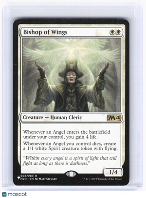 2020 Magic: The Gathering—Bishop of Wings #8 The List Reprints—Rare Non-Foil