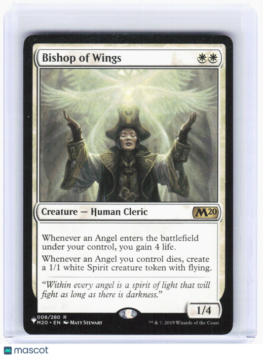 2020 Magic: The Gathering—Bishop of Wings #8 The List Reprints—Rare Non-Foil