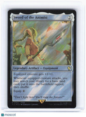 2023 Magic: The Gathering—Sword of the Animist (Surge Foil) #362 (FIC)—Rare Foil