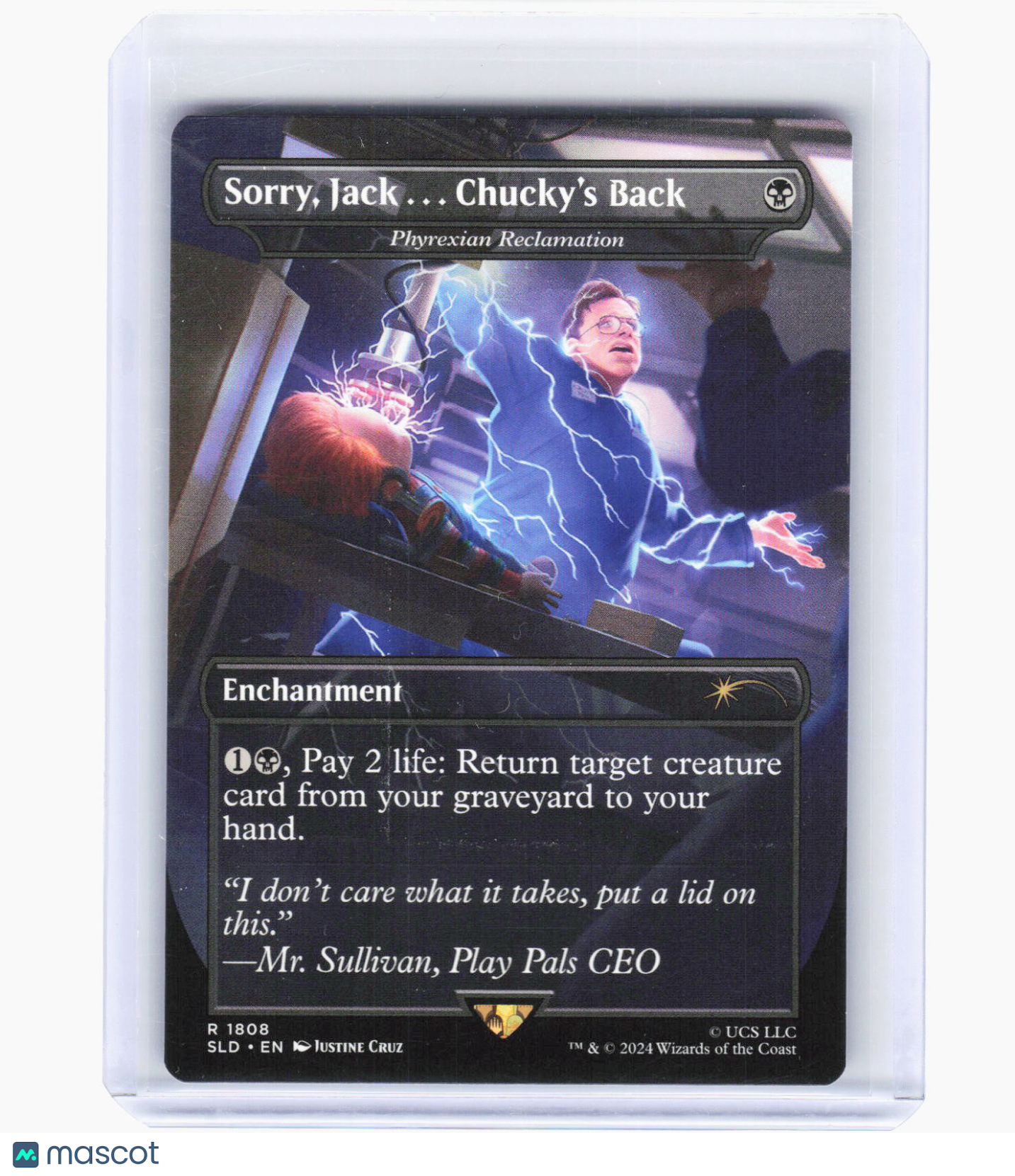 2024 Magic: The Gathering—Sorry, Jack. . Chucky's Back #1808 (SLD)—Rare Non-Foil