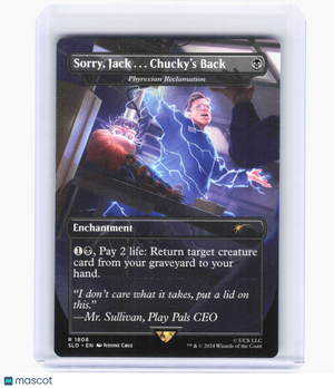 2024 Magic: The Gathering—Sorry, Jack. . Chucky's Back #1808 (SLD)—Rare Non-Foil