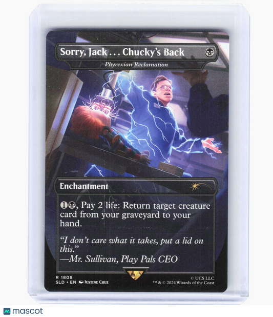 2024 Magic: The Gathering—Sorry, Jack. . Chucky's Back #1808 (SLD)—Rare Non-Foil