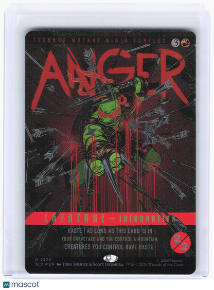 2024 Magic: The Gathering—Anger #2375 Secret Lair Drop Series—Rare Foil