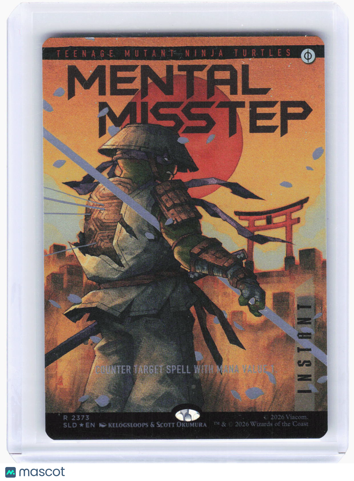 2024 Magic: The Gathering—Mental Misstep #2373 Secret Lair Drop Series—Rare Foil