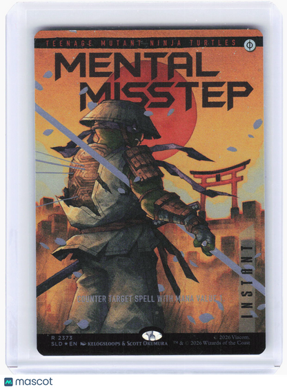 2024 Magic: The Gathering—Mental Misstep #2373 Secret Lair Drop Series—Rare Foil