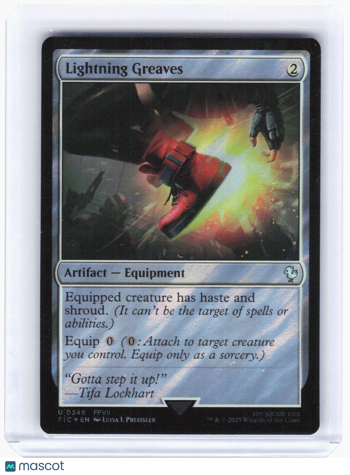 2023 Magic: The Gathering—Lightning Greaves(Surge Foil) #349 (FIC)—Uncommon Foil