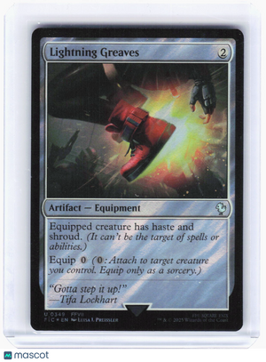 2023 Magic: The Gathering—Lightning Greaves(Surge Foil) #349 (FIC)—Uncommon Foil