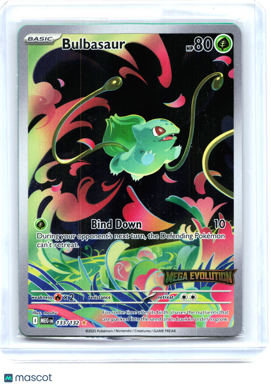 2025 Bulbasaur 133/132 Miscellaneous Cards & Products—Illustration Rare (Sealed)