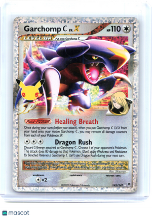 2021 Garchomp C LV.X #145/147 Celebrations—Classic Collection Holo [LP]