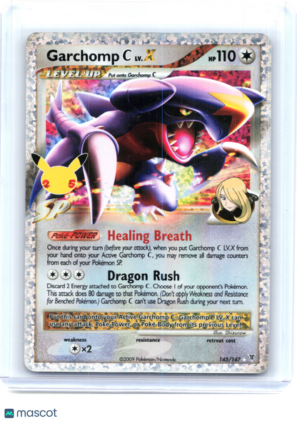 2021 Garchomp C LV.X #145/147 Celebrations—Classic Collection Holo [LP]