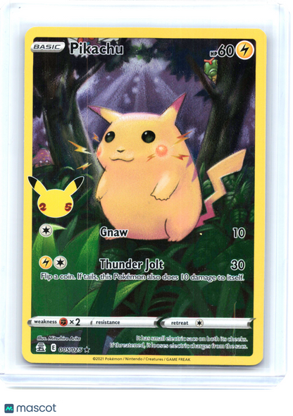 2021 Pokemon—Pikachu #5/25 Celebrations—Holo Rare Holo [Lightly Played]