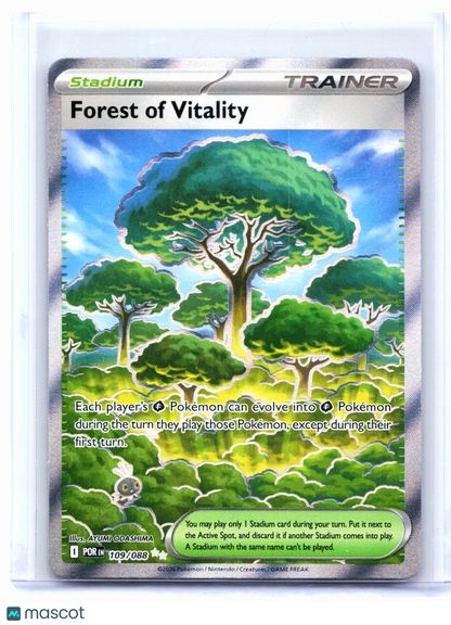 2026 Pokemon—Forest Of Vitality #109/088 Perfect Order—Ultra Rare Holo