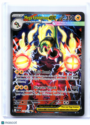 2026 Pokemon—Mega Eelektross ex #278/217 Ascended Heroes—SIR Holo