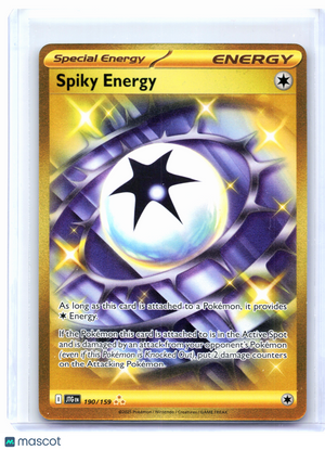 2025 Pokemon—Spiky Energy #190/159 Journey Together—Hyper Rare Holo
