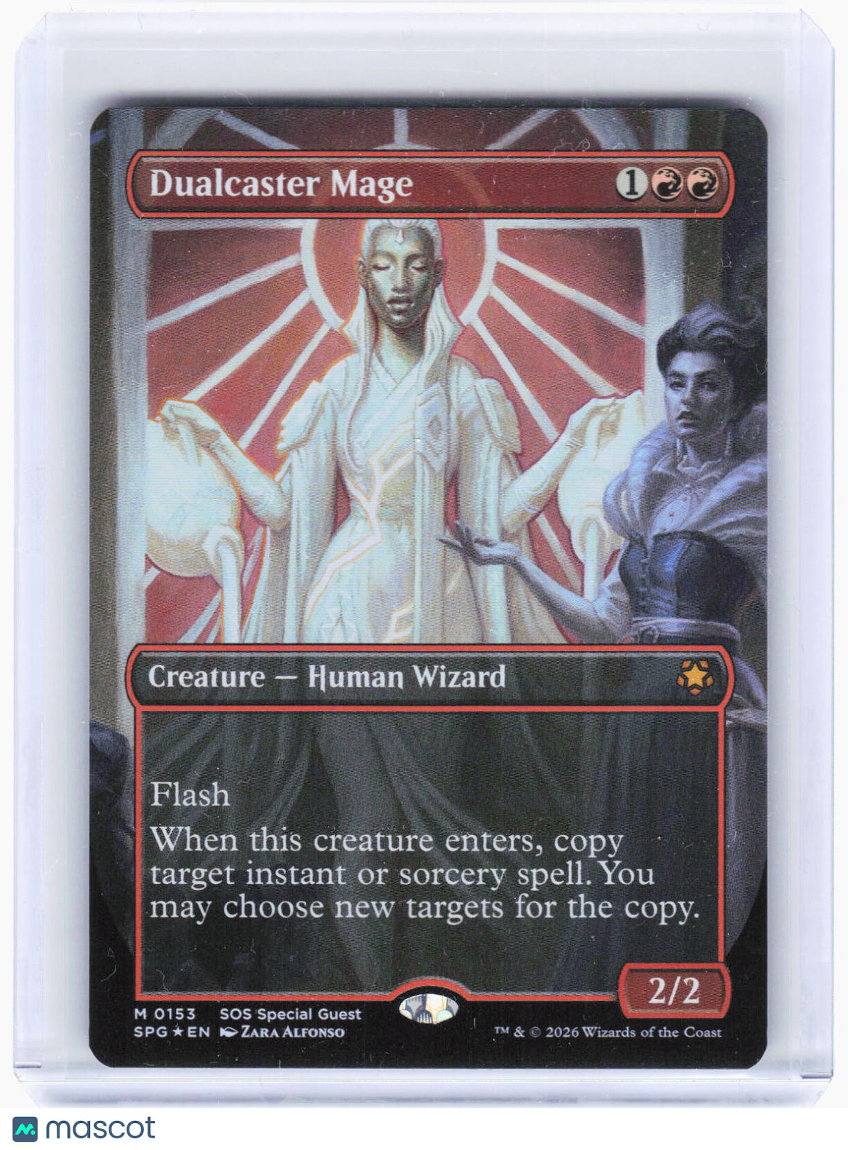 2024 Magic: The Gathering—Dualcaster Mage (Borderless) #153 (SPG)—Mythic Foil