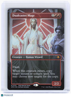2024 Magic: The Gathering—Dualcaster Mage (Borderless) #153 (SPG)—Mythic Foil