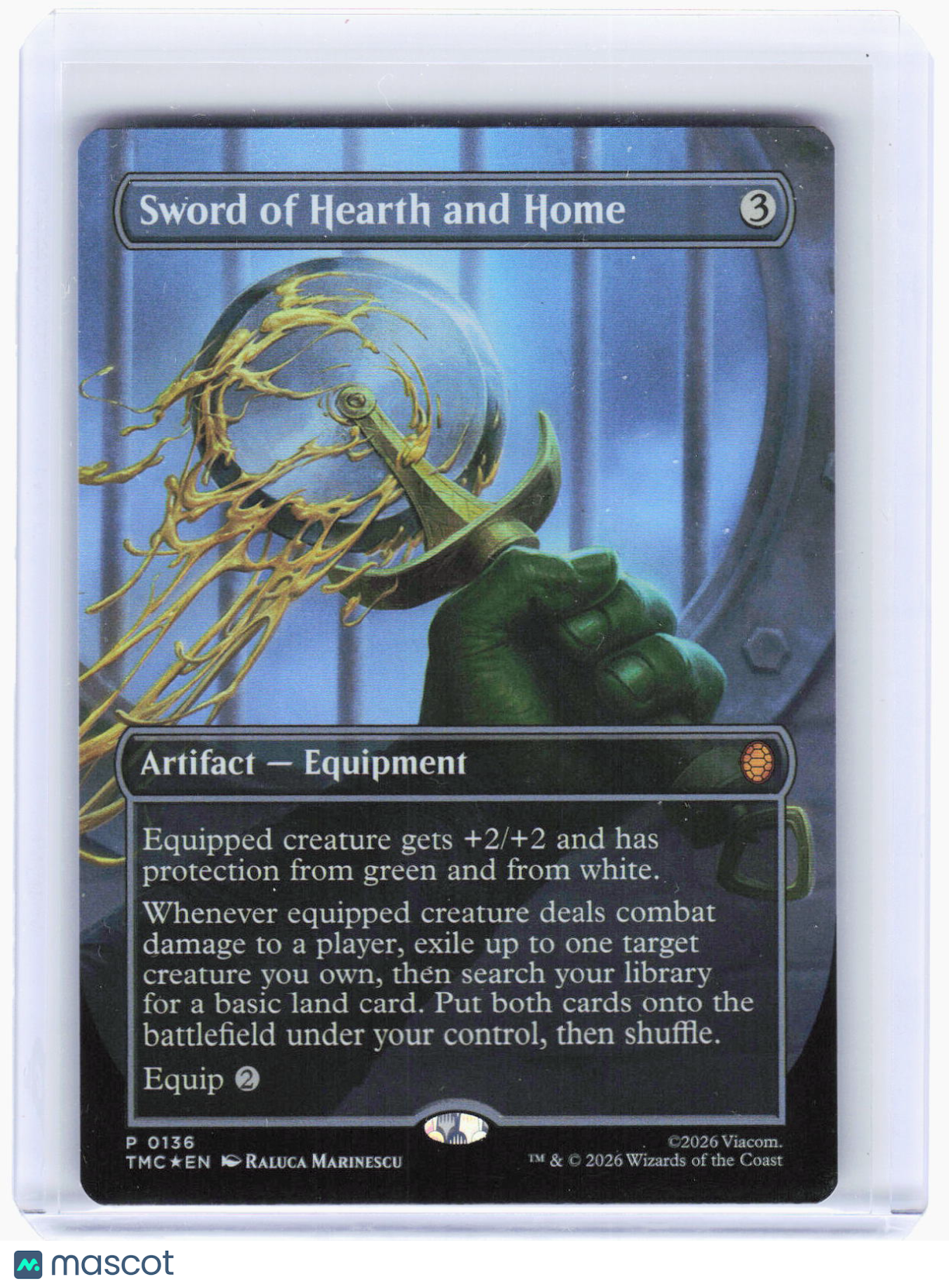 2024 Magic: The Gathering—Sword of Hearth and Home #136 (TMC)—Promo Foil