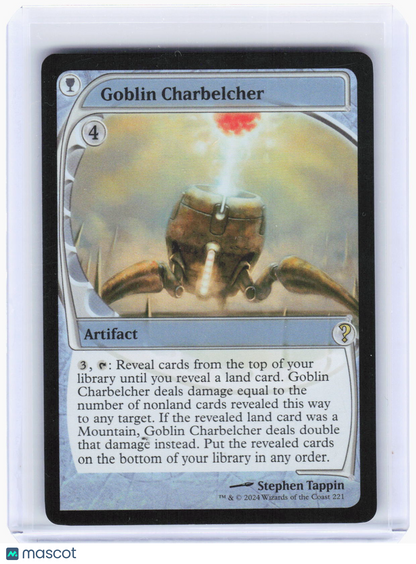 2024 Magic: The Gathering—Goblin Charbelcher (Future Sight) #221 (MB2)—Rare Foil