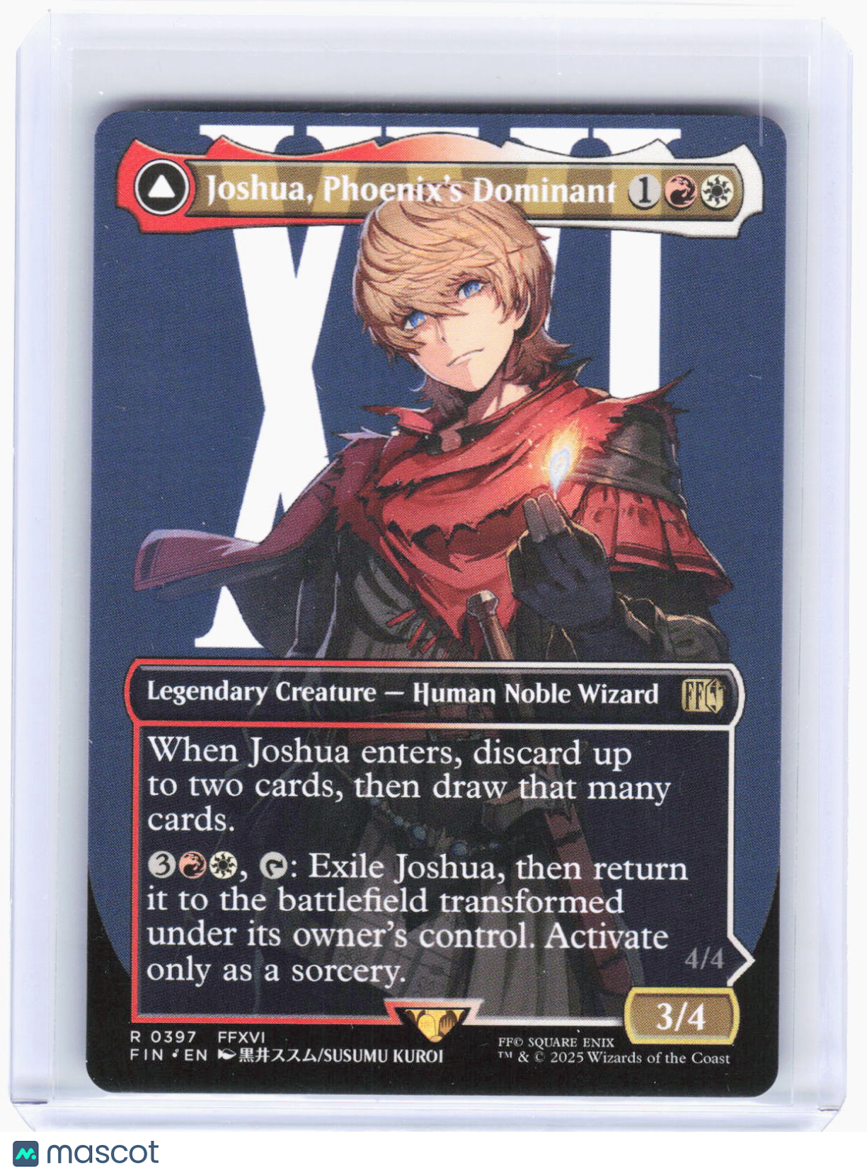 2025 Magic: The Gathering—Joshua, Phoenix's Dominant #397 (FIN)—Rare Non-Foil