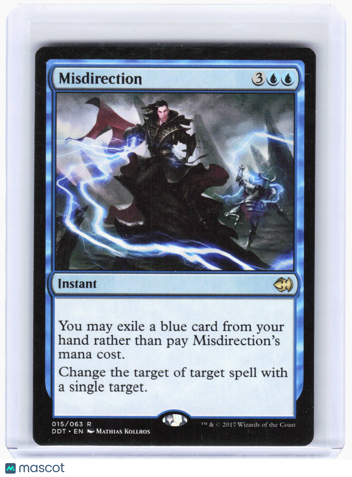 2017 Magic: The Gathering—Misdirection #15 (DDT)—Rare Non-Foil (LP)