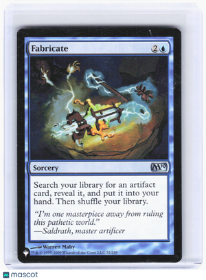 2020 Magic: The Gathering—Fabricate #52/249 The List Reprints—Uncommon Non-Foil
