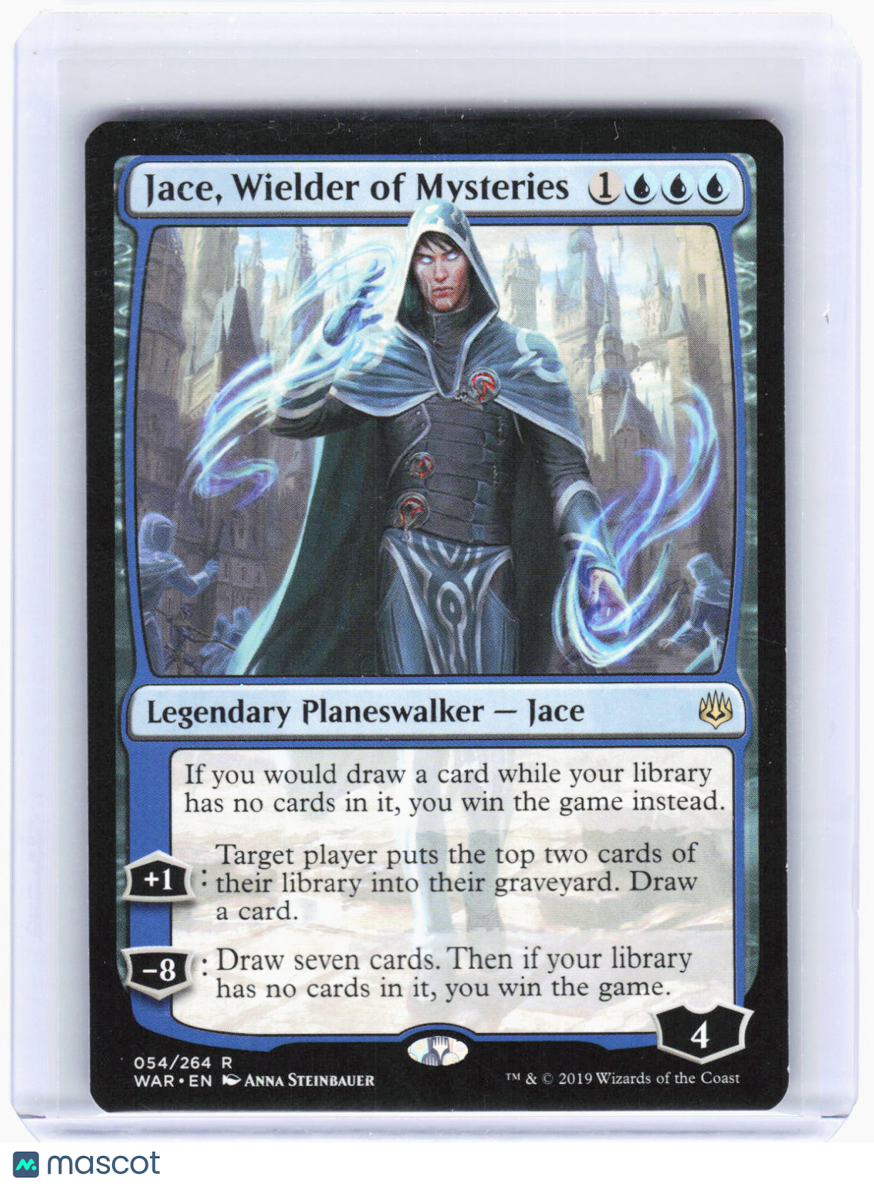 2019 Magic: The Gathering—Jace, Wielder of Mysteries #54 (WAR)—Rare Non-Foil