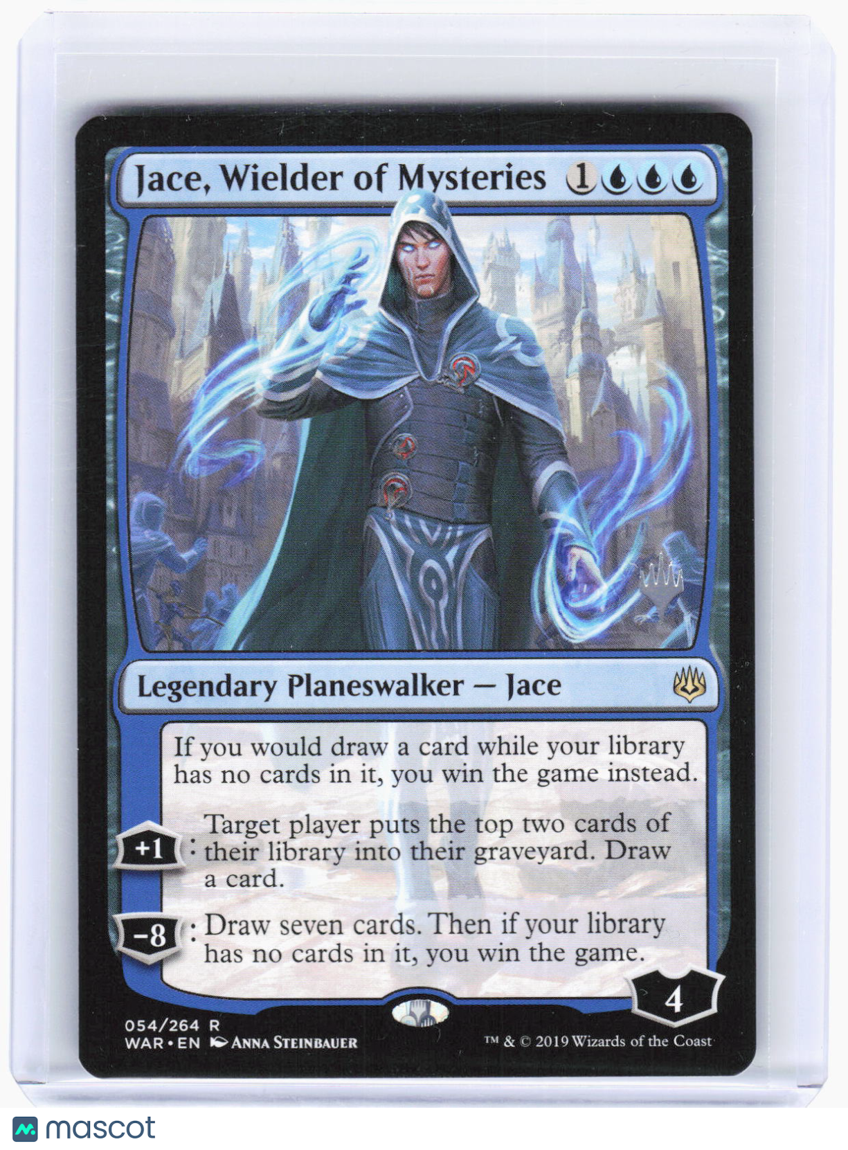 2019 Magic: The Gathering—Jace, Wielder of Mysteries #54 (PPELD)—Rare Non-Foil