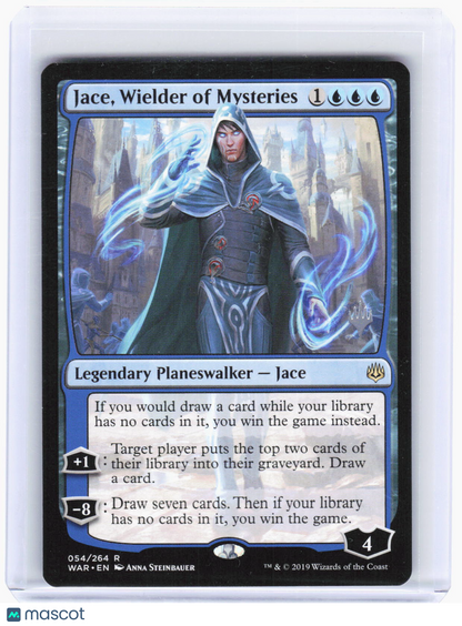 2019 Magic: The Gathering—Jace, Wielder of Mysteries #54 (PPELD)—Rare Non-Foil