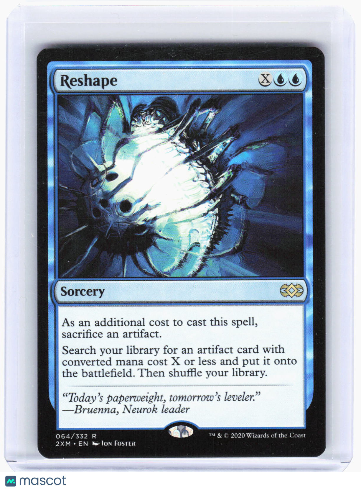 2020 Magic: The Gathering—Reshape #64 Double Masters—Rare Non-Foil