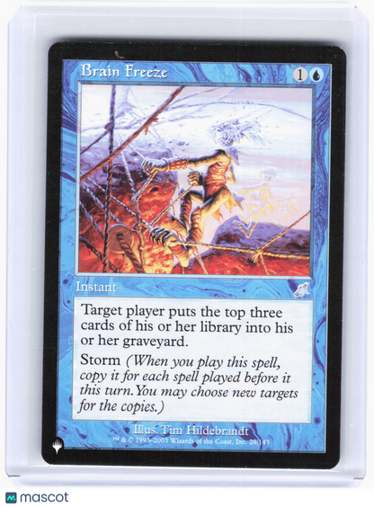 2020 Magic: The Gathering—Brain Freeze #29/143 (LIST)—Uncommon Non-Foil