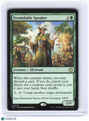 2024 Magic: The Gathering—Formidable Speaker #176 Lorwyn Eclipsed—Rare Non-Foil