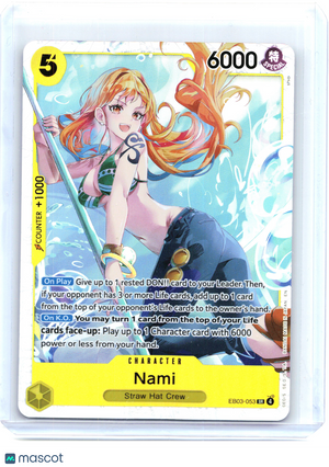 2026 —Nami #EB03-053 One Piece Heroines Edition—Super Rare Foil