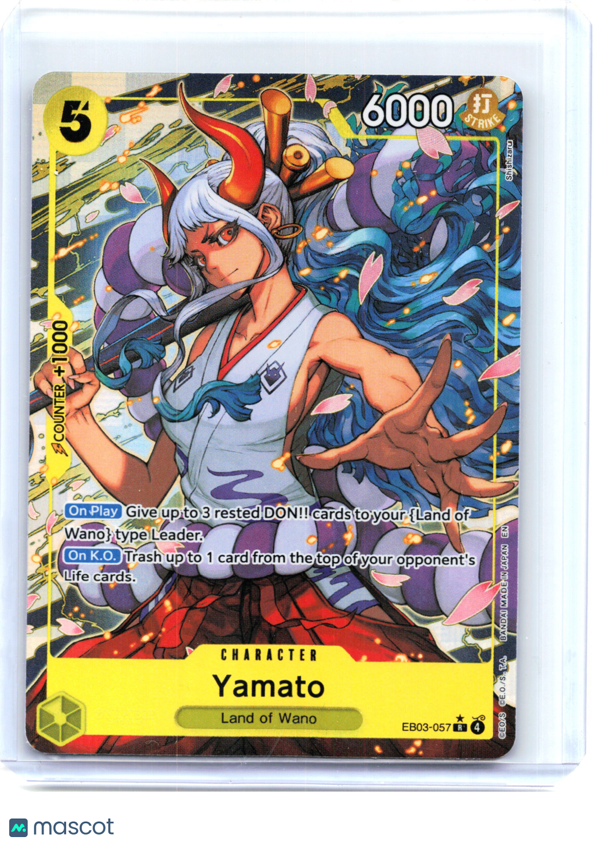 2026 —Yamato #EB03-057 One Piece Heroines Edition—Rare Foil (Alt Art)