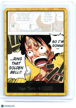 2026 DON!! Card (Luffy) (Gold) #DON!! Adventure on Kami's Island—DON!! Foil