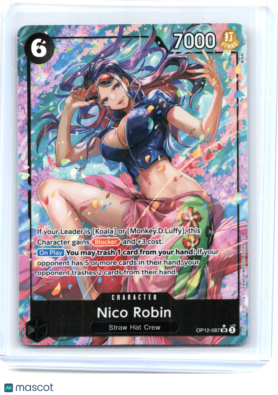 2025 Nico Robin #OP12-087 Legacy of the Master—Super Rare Foil (Alt Art)