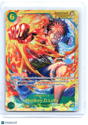 2025 One Piece—Monkey.D.Luffy #OP13-110 Carrying On His Will—Secret Rare Foil