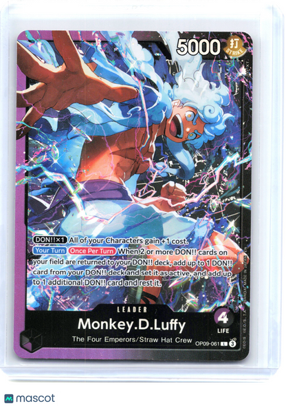 2025 Monkey.D.Luffy OP09-061 Starter Deck 26: PURPLE/BLACK Monkey.D.Luffy—Leader