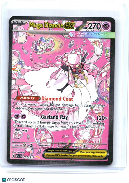 2026 Mega Diancie ex #282/217 Ascended Heroes—Special Illustration Rare Holo